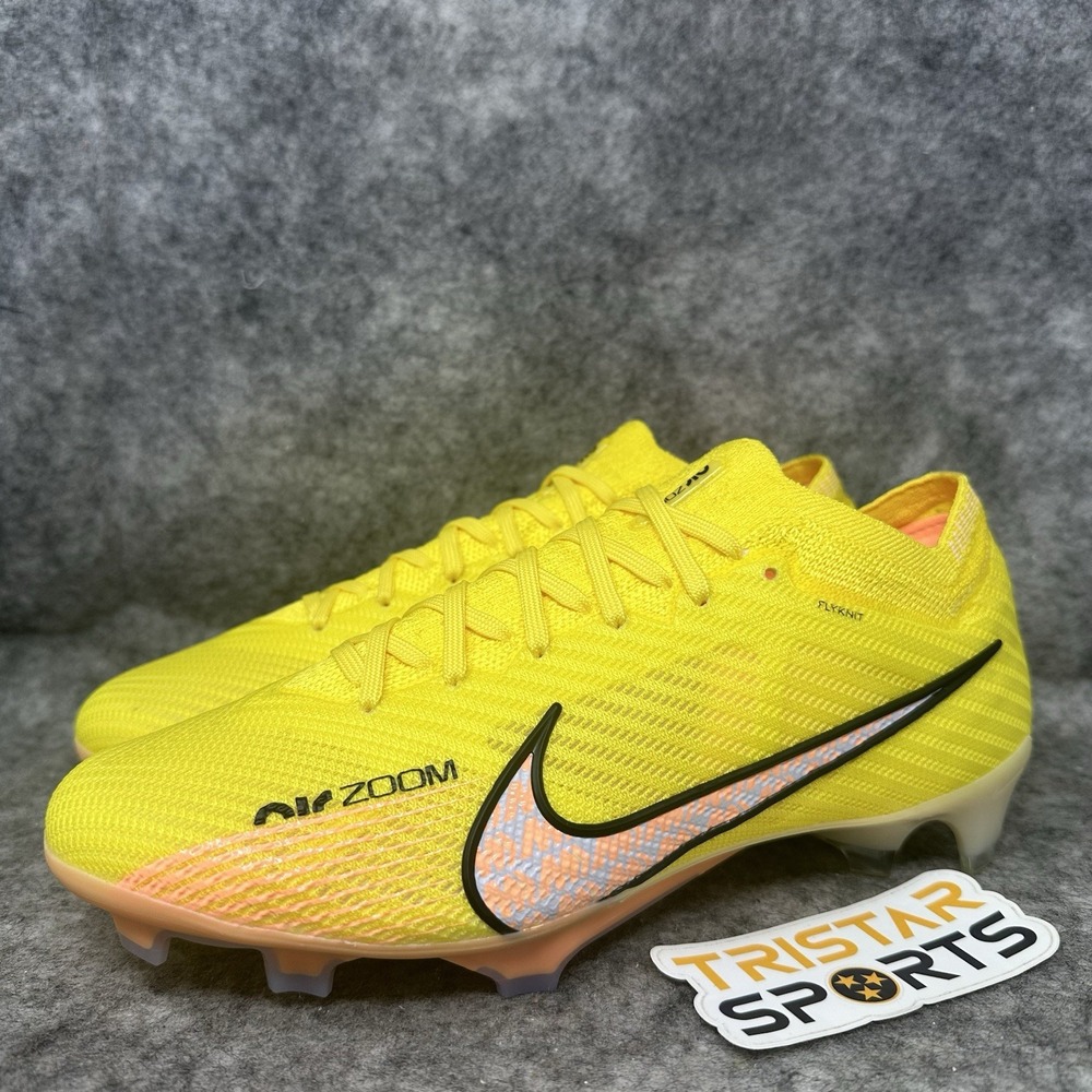 Nike Mercurial Vapor 15 Elite FG Soccer Cleats Mens Size 6 Yellow Lucent Bosnia